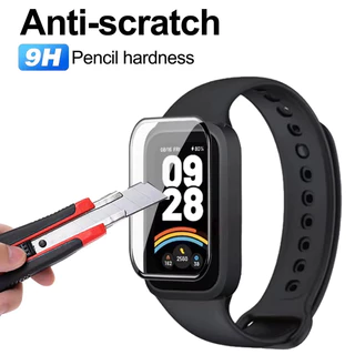 กระจกนิรภัย / ฟิล์มนุ่ม for Mi Band 9 Active / Mi Band 8 Active 3D ฟิล์มป้องกันหน้าจอ for Redmi Band 3 / Redmi Band 2