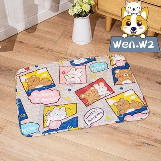 wen.W2 เสื่อรองนอนสำหรับสัตว์เลี้ยง เสื่อสัตว์เลี้ยง ที่นอนแมว ที่นอนสุนัข ที่นอนและแผ่นรองนอน