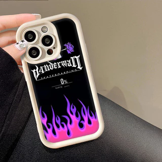 COD เคสไอโฟน 13 ภาพเปลวไฟสีม่วง Case for IPhone 13 12 6 7 8 Plus 14 15 16 Pro X XR XS XSMAX PROMAX SE2020 ส่งจากไทย