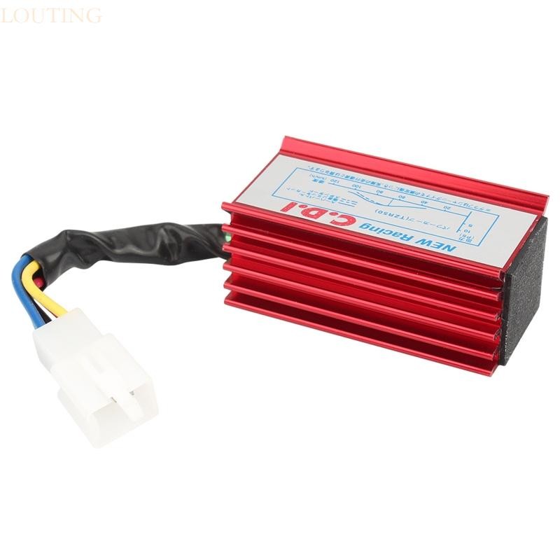 Louting 5 Pin CDI กล่อง 5 Pin Racing CDI กล่อง Racing คอยล์จุดระเบิดสําหรับ 50CC-125CC Pit Bike