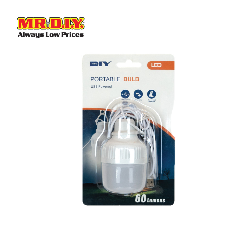 MR.D.I.Y หลอดไฟ LED แบบชาร์จ USB หลอดไฟพกพา รุ่น SP-P014