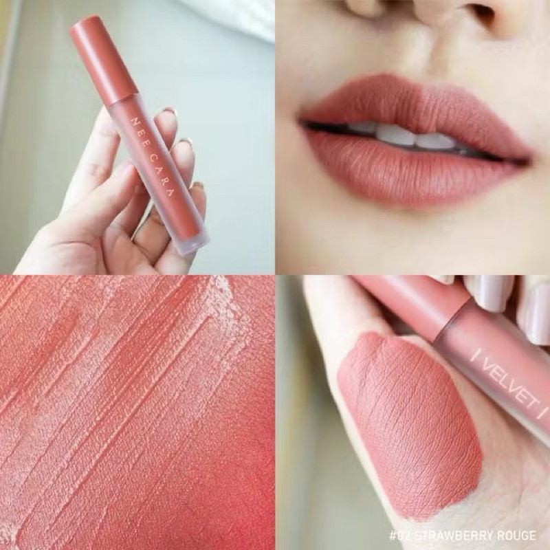 NEE CARA N1961 ลิปแมท ลิป NEE CARA VELVET MATTE LIP GLAZE ราคา ถูกที่สุด ดีลบีเคเค แกลเลอรีภาพที่ 4