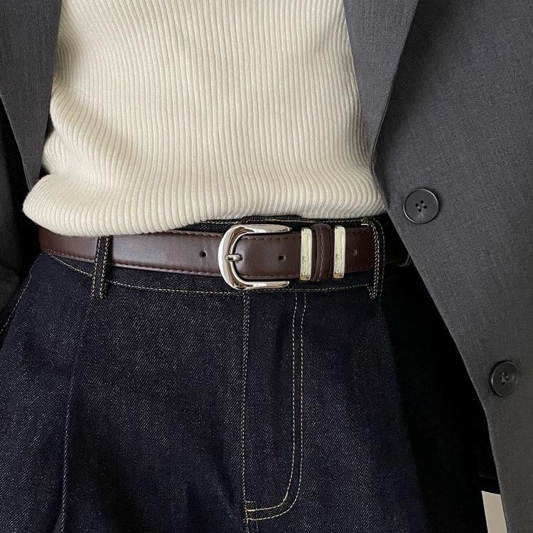 Miss_J พร้อมส่งจากกทม🎀เข็มขัดลายเสือดาวย้อนยุคมีสไตล์ เข็มขัดผู้หญิงหนัง PU สามารถใส่กับยีนส์หรือกระโปรงได้ - รูปที่ 6