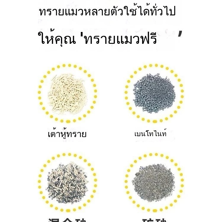 ห้องน้ำแมวอัตโนมัติ ขนาดใหญ่ thumbnail 4