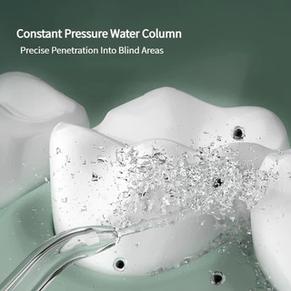 GOKOCO Water Flosser IPX7 สมาร์ทไฟฟ้าปาก Irrigator น้ำไหมขัดฟัน 280 มล. ชาร์จ USB แบบพกพา