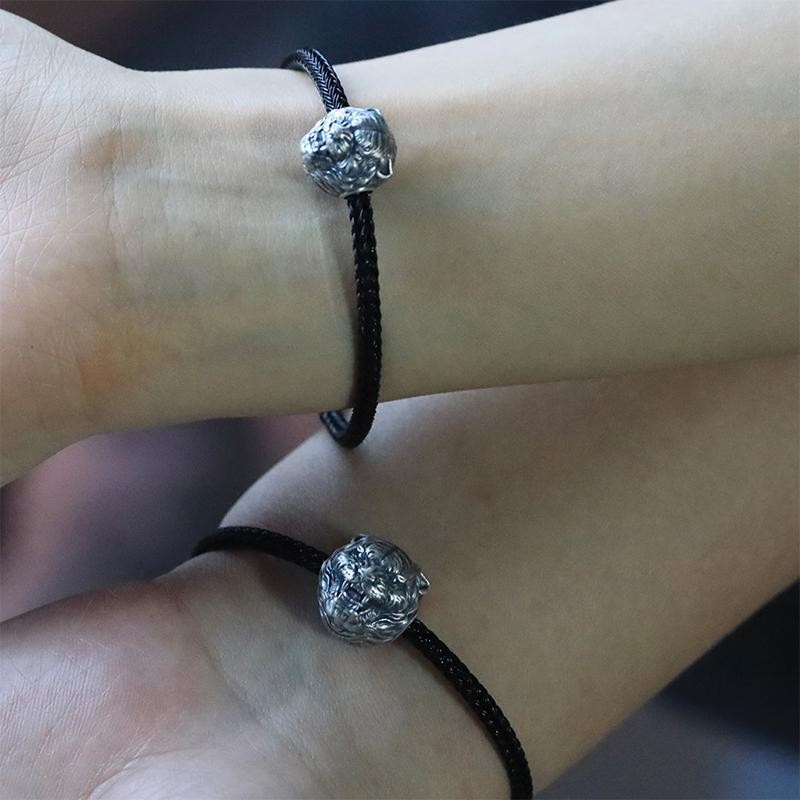 [คลังสินค้าพร้อม] Tiger Transfer Bead Female Benming Year Little Tiger Bracelet Boys Xiaohu Year diy Bracelet - รูปที่ 2