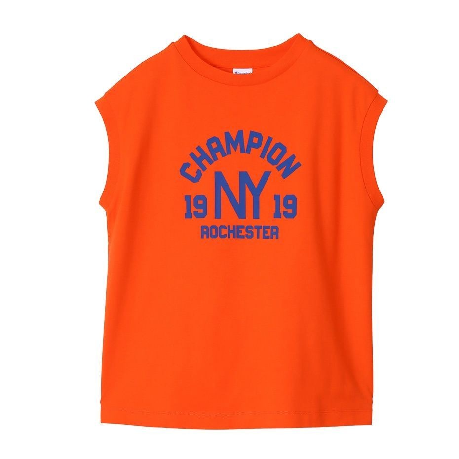 CHAMPION SLEEVELESS SHIRT-เสื้อแขนกล้ามแขนสั้นสำหรับผู้หญิง#CW-Z321-840