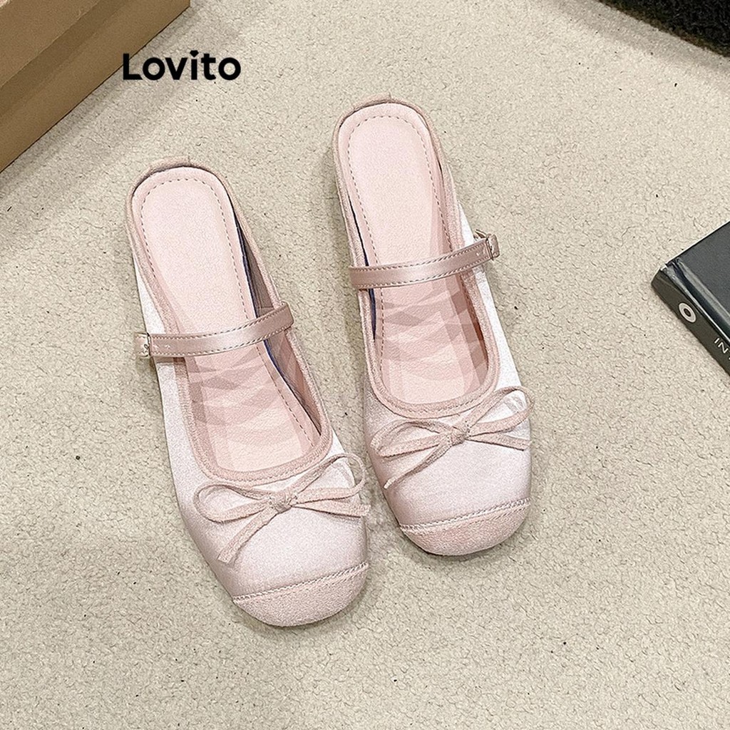 Lovito แมรี่เจนธรรมดาสำหรับผู้หญิง LFA43098