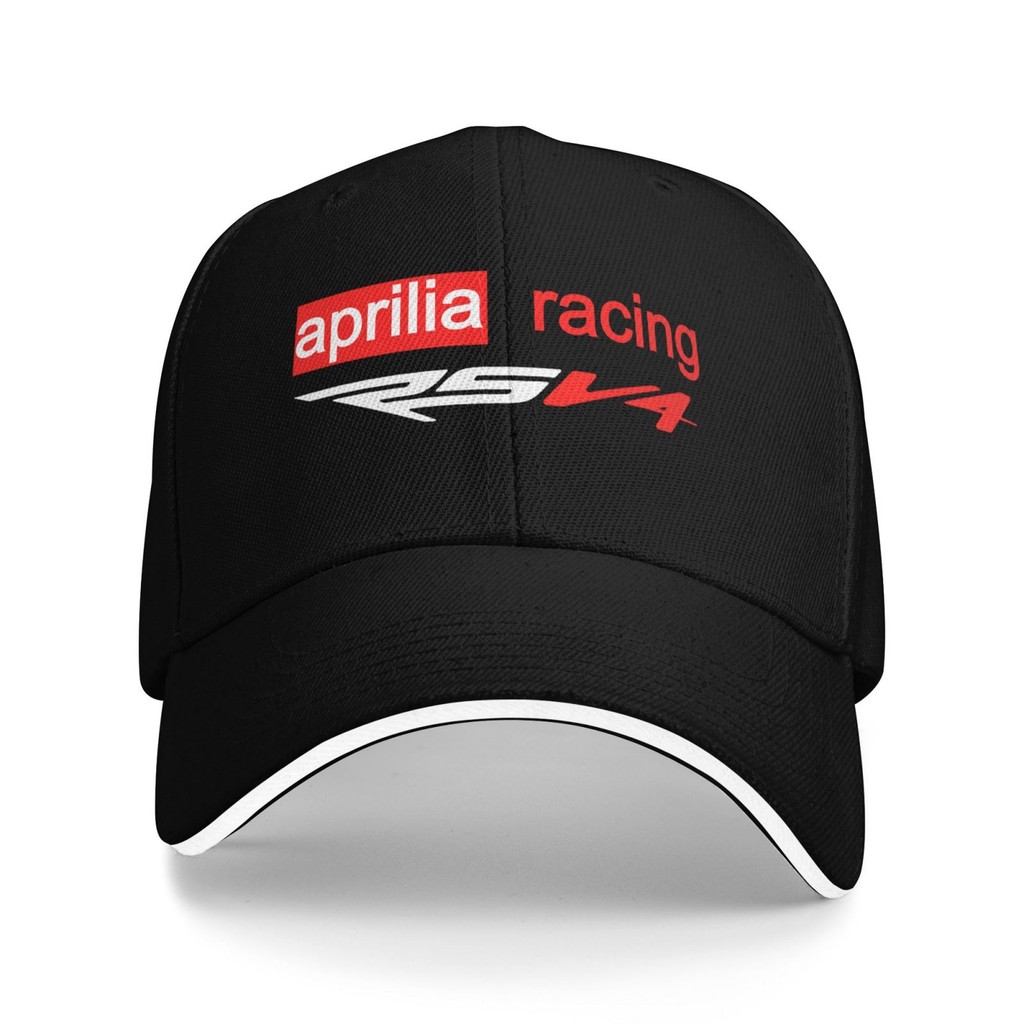 Aprilia Rsv4 Motorsport Racing โลโก้ที่กําหนดเองแฟชั่นหมวกเบสบอลผ้าฝ้าย