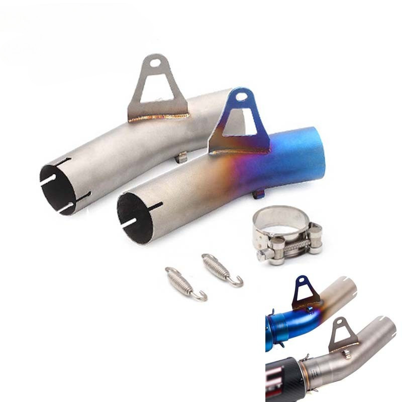 Slip-on Link ท่อ Fitment สําหรับ S1000 S1000RR มอเตอร์ท่อไอเสียการปรับเปลี่ยน