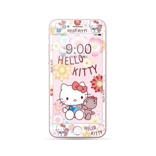 3dการ์ตูนfull Coverageกระจกนิรภัยป้องกันหน้าจอสําหรับIphone 4 4s 5 5s se 6 6s 7 8 plus se2 se3