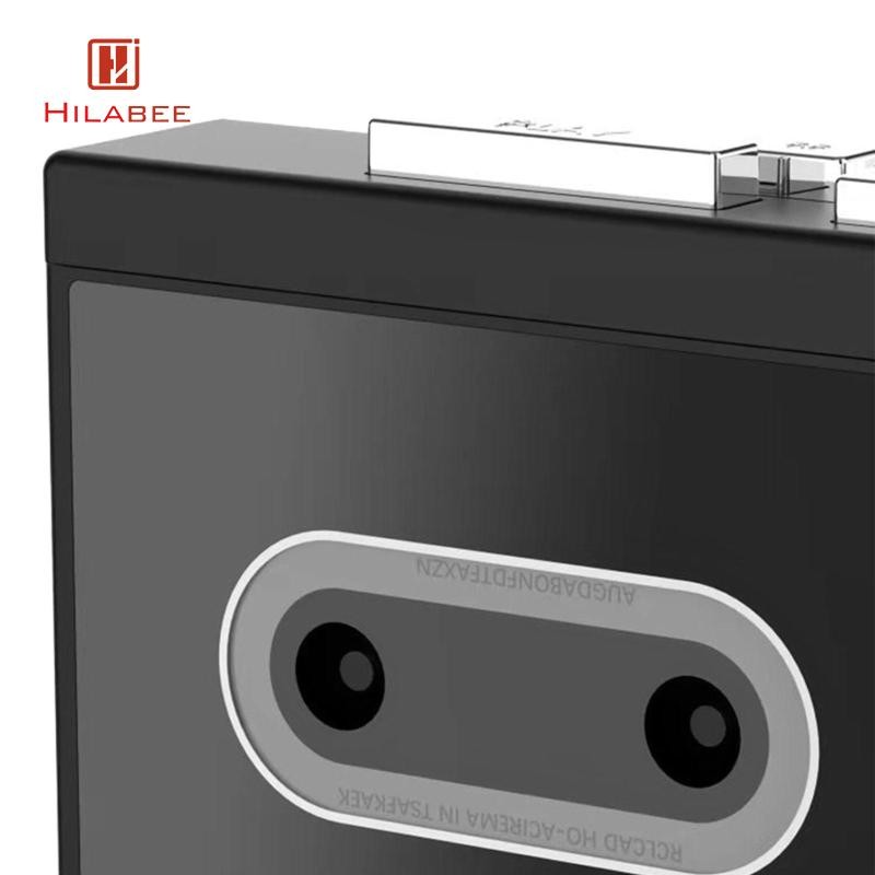 [hilabee] เครื่องเล่นเทปคาสเซ็ต USB2.0 Fat32 DC 5V ใช้งานง่ายบันทึกด้วยตนเองทนทานสเตอริโอเต็มรูปแบบ