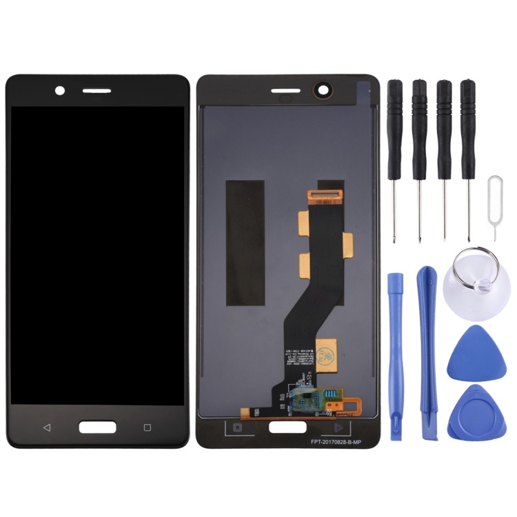 หน้าจอ TFT LCD สําหรับ Nokia 8 / N8 TA-1012 TA-1004 TA-1052 พร้อม Digitizer Full Assembly (สีดํา)