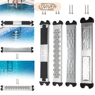 LOVIVER บันไดสระว่ายน้ําขั้นตอนเปลี่ยนโดยตรงมั่นคงติดตั้งง่า…