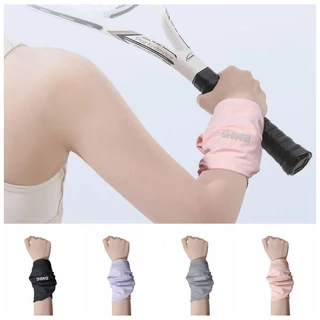 Jsjjingp Sport Bracers ผ้าขนหนูเหงื่อ,เช็ดเหงื่อแห้งเร็วเย็นสายรัดข้อมือ,ข้อมือป้องกันเช็ดดูดซับเหงื่อ Cooling กีฬาผ้าเช็ดตัวบาสเกตบอลฟิตเนสข้อมือ Wra