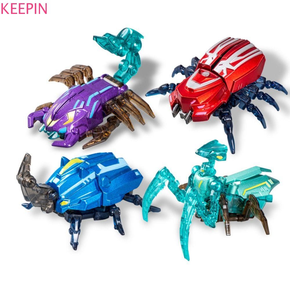 Keepin Transformation หุ่นยนต์ของเล่น, Mantis/Scorpion Multi-joint สัตว์การเปลี่ยนรูปหุ่นยนต์, ความแปลกใหม่ 2in1 การศึกษาจําลอง Transformation ของเล่นเด็กของขวัญ