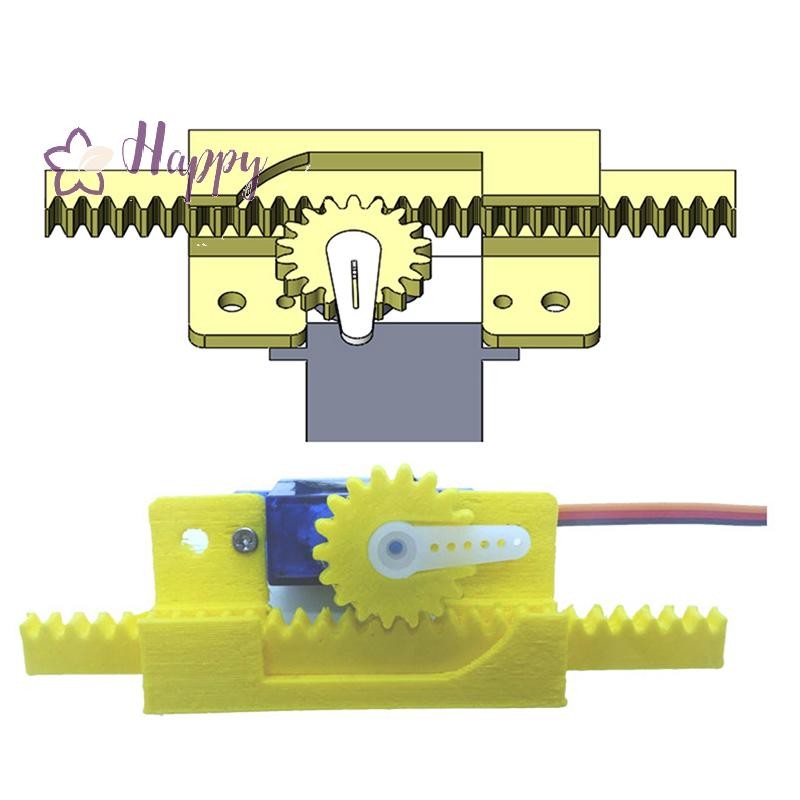 <Happybay> Linear Servo Robot Arm Robotics Education Kit สิ่งประดิษฐ์ป้องกันแขน 9g การทดลองวิทยาศาสตร์และการศึกษา Innovadora ลดราคา