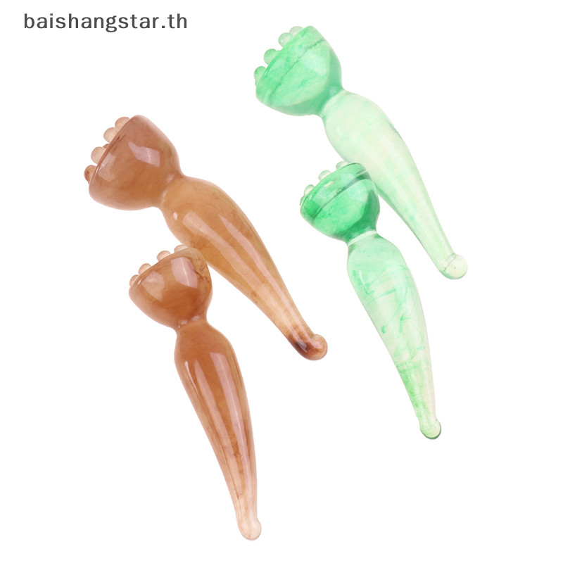 Brth เครื่องมือนวดกัวซา หินหยก สําหรับนวดหน้า ขูด บําบัดผิว