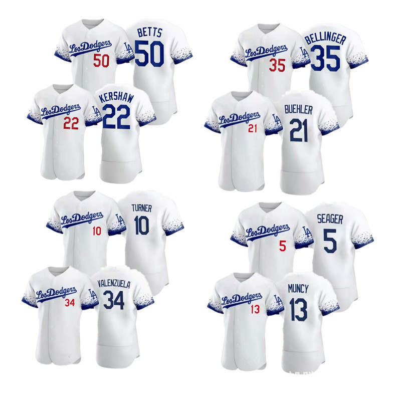 เสื้อเบสบอล Dodgers เสื้อ Dodgers รูปแบบใหม่ 7URAS เสื้อเบสบอล51050223524BRYANT City Edition