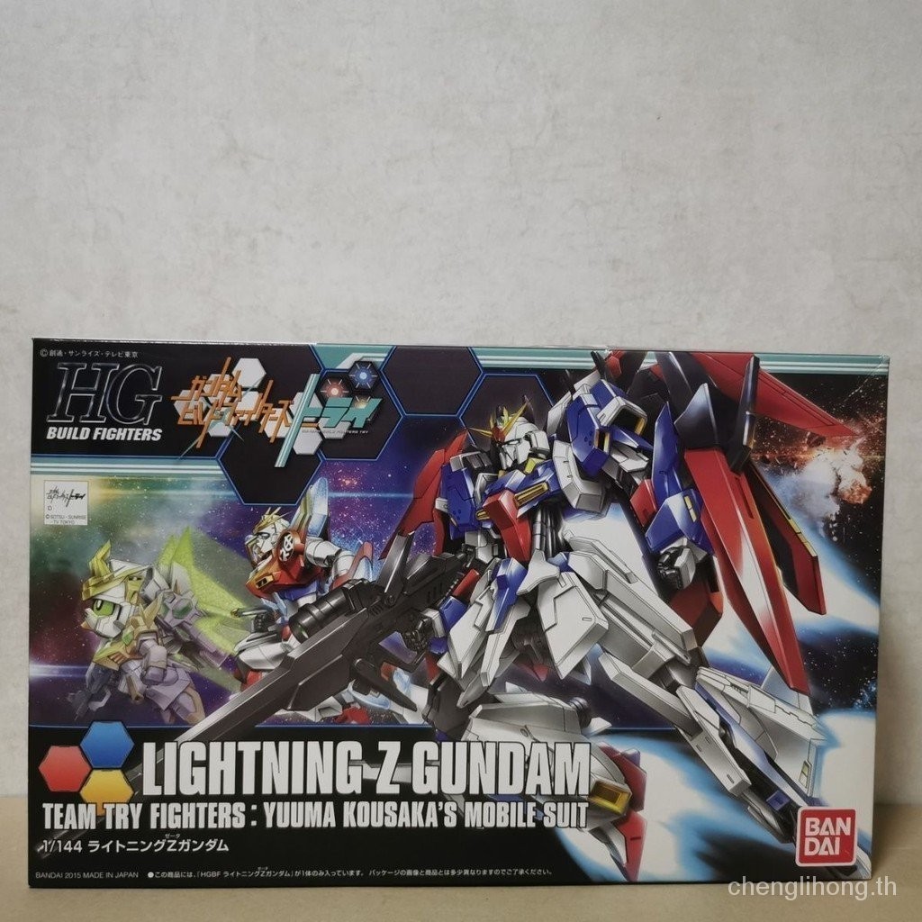 พร้อมส่ง โมเดลกันดั้ม Bandai HGBF 040 1/144 Gundam Chuang Warrior Lightning Z Dare