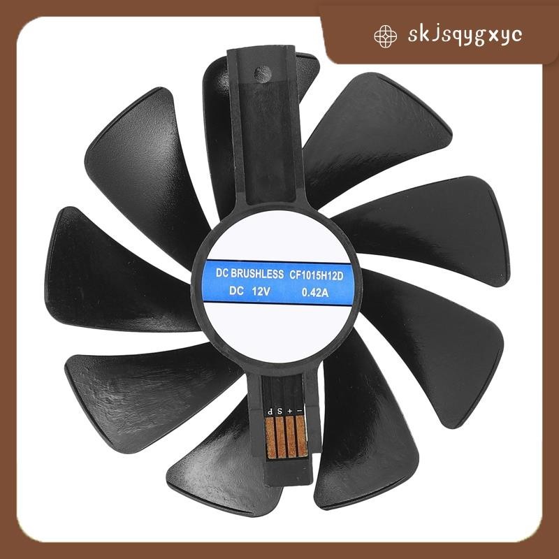 【skjsqygxyc】พัดลมระบายความร้อนการ์ดวิดีโอ Cf1015h12d DC12V 95 มม. แบบเปลี่ยน สําหรับ Sapphire NITRO RX480 8G RX 470 4G GDDR5 RX570 4G 8G D5 RX580 8G