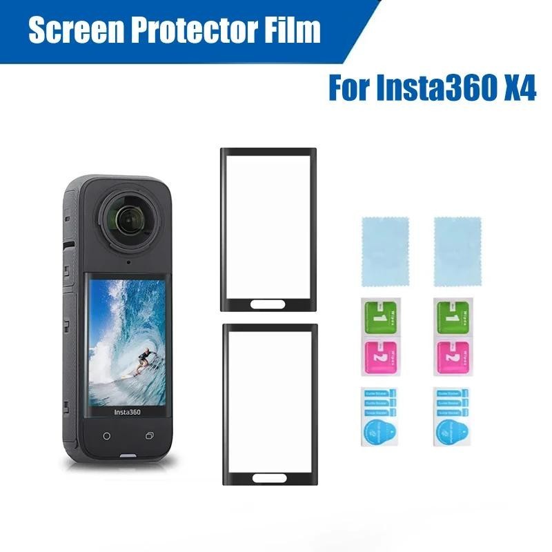 ฟิล์มกระจกนิรภัยสําหรับ Insta360 X5/Insta360 X4 Anti-scratch HD ป้องกันหน้าจอฟิล์มสําหรับ Insta360 X