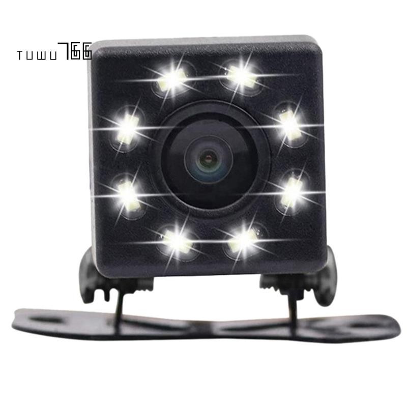 [tuwu766] กล้องถอยจอดรถ HD 170 องศา 8 LEDs