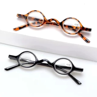 [พร้อมส่ง] แว่นตาอ่านหนังสือ สายตาสั้น กรอบกลม ใส่สบาย ป้องกันแสงสีฟ้า สไตล์เรโทร สําหรับผู้หญิง และผู้ชาย