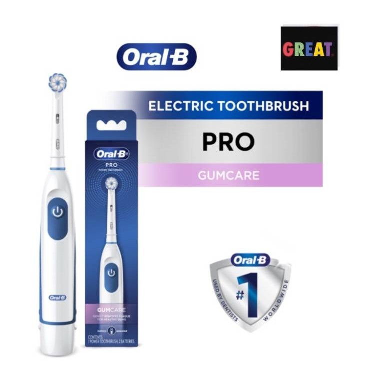 แท้จากบริษัท เท่านั้น Oral B ออรัลบี แปรงสีฟันไฟฟ้า โปร กัมแคร์ Electric Power Toothbrush Pro Gumcare DB5
