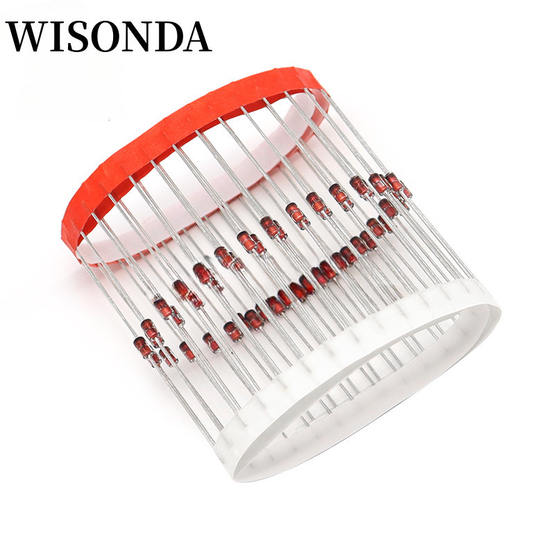 [10 ชิ้น] 1W Zena Diode DO-41 3V3 3V9 4V7 5V1 10V 12V 18V 20V 22V 27V 30V 33V 39V 43V 47V 75V 1N4732