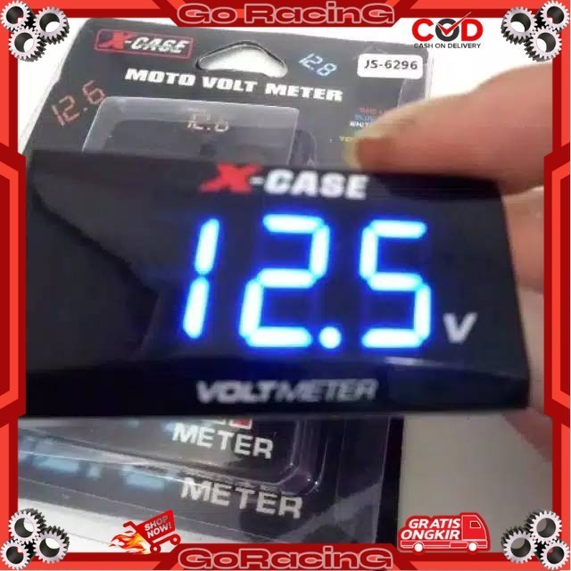 แบตเตอรี่ดิจิตอล VOLT METER/VOLT METER - GR