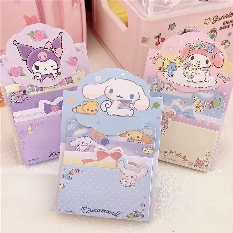 40 ชิ้น/เซ็ต Sanrio Sticky Notes การ์ตูน Memo Notepad