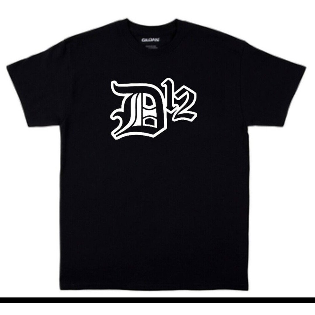 เสื้อยืด Eminem D12 เสื้อยืดโหลสกปรกใหม่ Eminem