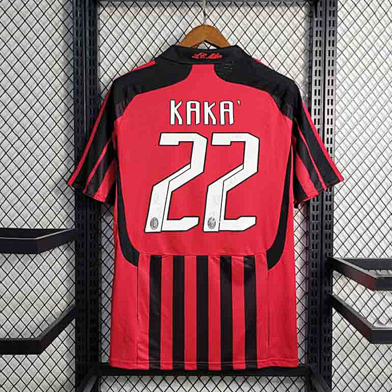 2007 2008 AC Milan Home Away Jersey Vintage Jersey Football KAKA 22