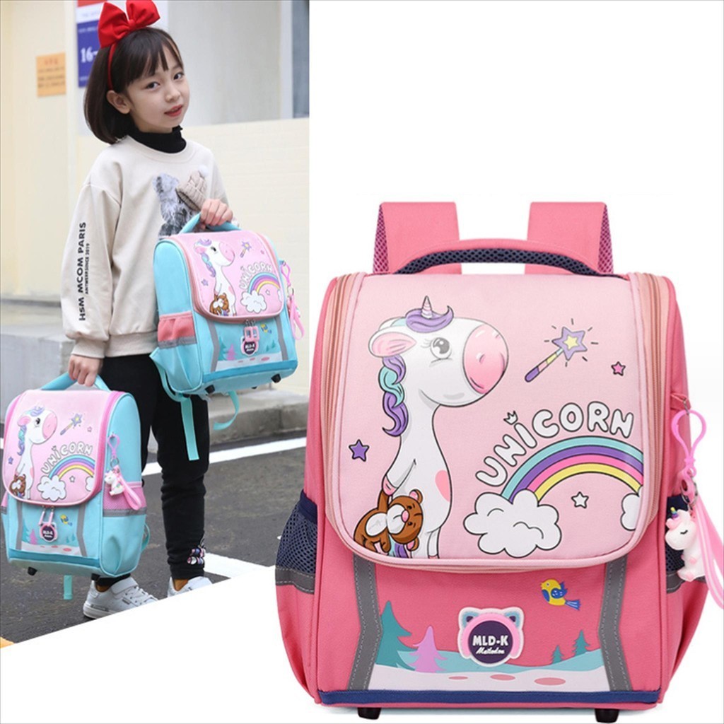 RZ 1.068 - น่ารักพรีเมี่ยมแฟชั่นเด็กเกาหลีกระเป๋าเป้สะพายหลังสําหรับเด็กชายและเด็กหญิงน่ารักเด็กผู้ห