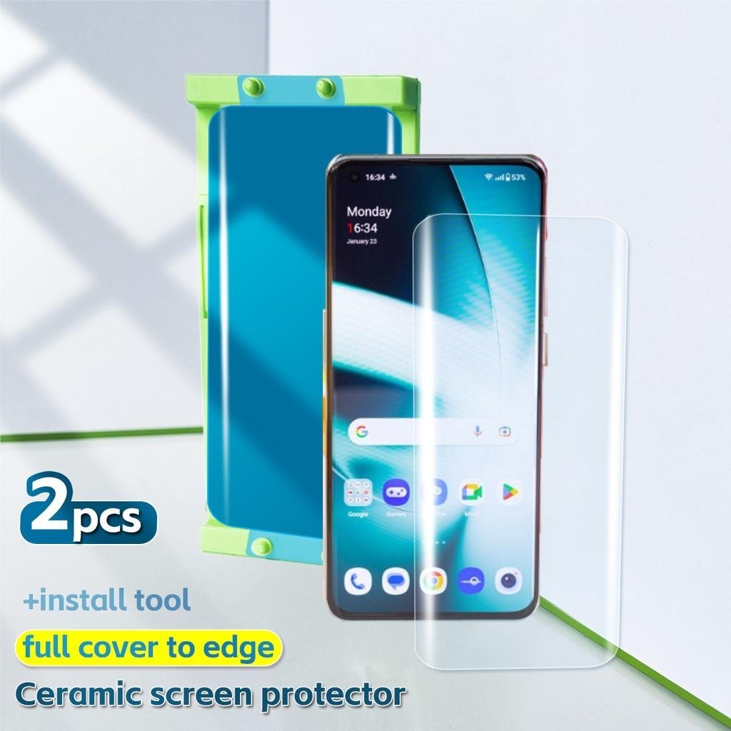 2 ชิ้นเซรามิคฟิล์มไฮโดรเจลนุ่ม Vivo V27/V29/V27E/V30/V30 Pro/X100 /50 ProPlus/X60 Pro+/X70X80 /X90 Pro+/X90s/IQO 5Pro/ 5Pro ป้องกันหน้าจอ