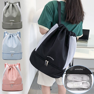 COD กระเป๋ายิม น้ำหนักเบาและกันน้ำ แยกเปียกและแห้ง เหมาะสำหร…