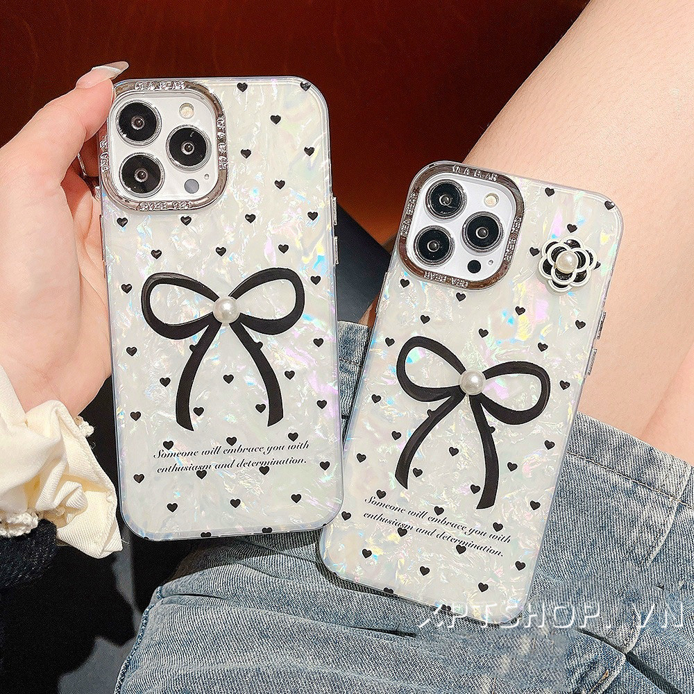 สามมิติดอกไม้มุกชุบเคสโทรศัพท์สําหรับiphone 15 Pro Max 15 Pro 15 Plus 14 13 12 11 Pro Max XR IXเต็มรูปแบบกันกระแทกป้องกันปกอ่อน