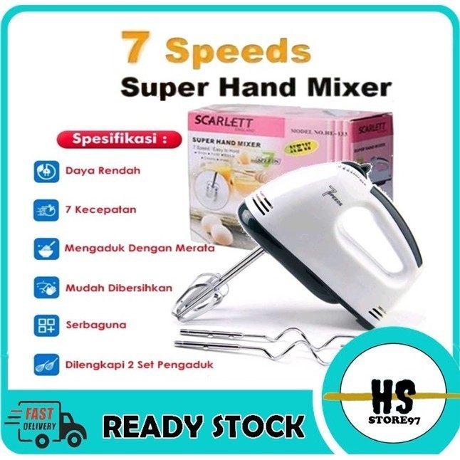 MIXER HAND SUNGLASSES HAND MIXER SCARLETT YUMMI HAND MIXER STIR ฟรีฟองวาร์ป