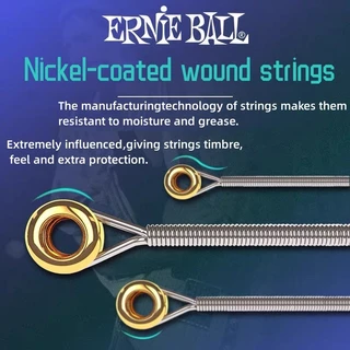 Ernie Ball กีตาร ์ ไฟฟ ้ าสายเหล ็ กนิกเกิลคาร ์ บอนสูง 2215 2221 2627 2403 2006