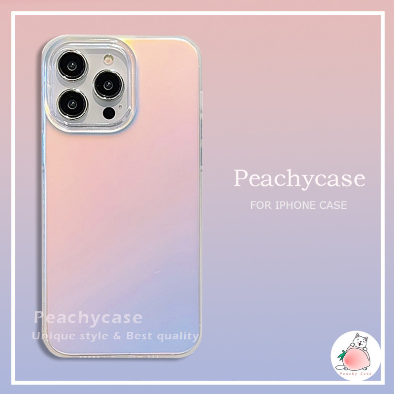 Ins เลเซอร ์ ที ่ มีสีสันเคสโทรศัพท ์ สําหรับiPhone 15 14 Plus 13 12 Pro Max 11 11promax IMD หลุมใหญ่กลับเขย่า!ทนโทรศัพท ์ มือถือปลอก