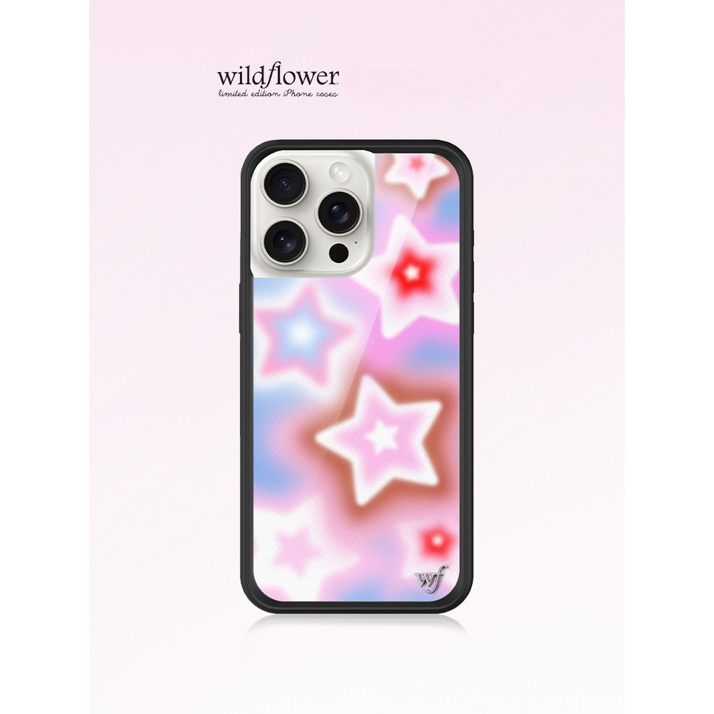 ดอกไม้ป่า Dream Star เคสโทรศัพท์สําหรับ iPhone 16 15 14 13 12 Pro Max Hard WF ปลอกซิลิโคน Anti-Falling กันกระแทกปกหลังสําหรับ iPhone 14 15 16 Plus