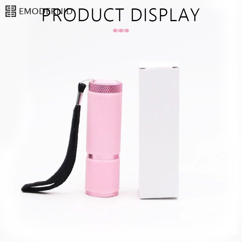 เครื่องอบเล็บเจล UV LEDแบบไฟฉาย หลอดไฟ LEDต้องใช้ถ่านAAA3/ก้อน ขนาดเล็ก 9 ดวง ใช้งานง่าย-em - รูปที่ 6