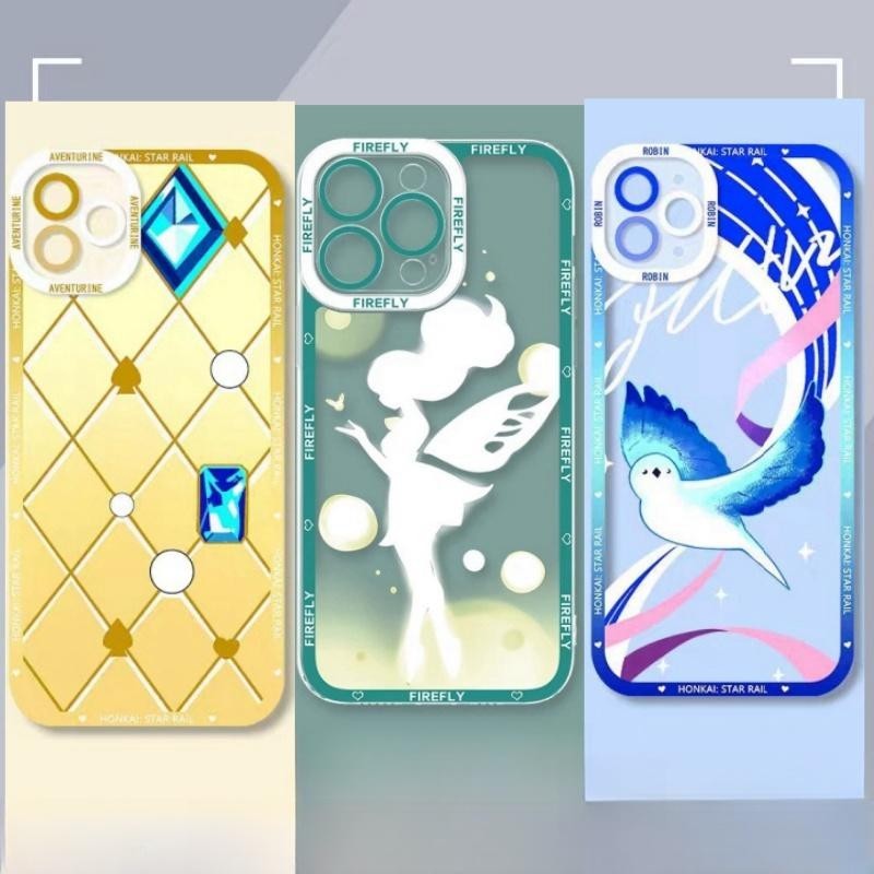 Honkai Star Rail Robin Firefly Aventurine Casing สําหรับ Infinix Hot 30i 30 Play 40 Note 30 40 Pro 3