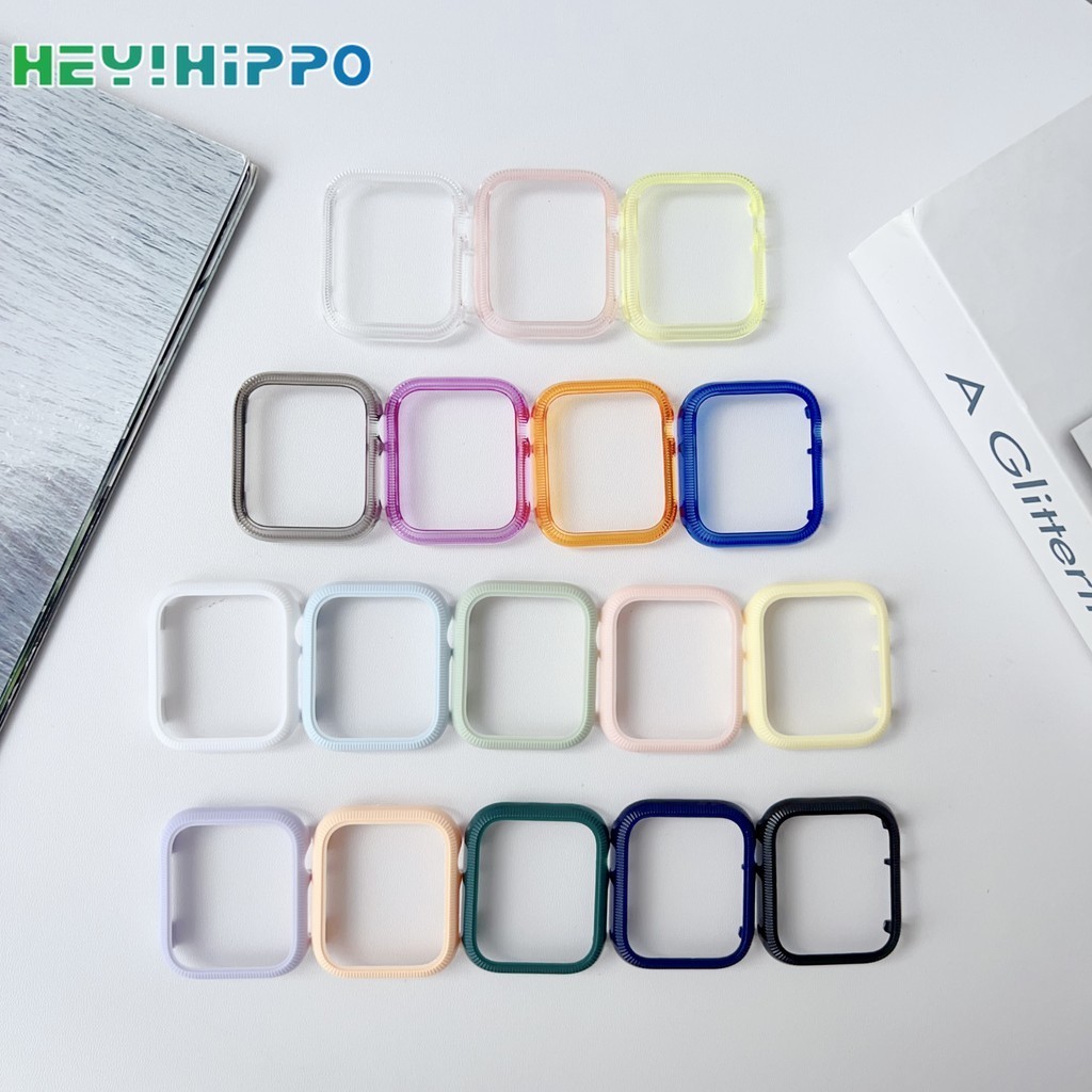 ลูกอมสีพีซีนาฬิกาสําหรับ ฉันดู 9 8 7 45มิลลิเมตร41มิลลิเมตรโปร่งแสงนาฬิกาปกสําหรับ ฉันดู ชุด กับ2 กับ 6 5 4 3 44มิลลิเมตร40มิลลิเมตร42มิลลิเมตร38มิลลิเมตรกร