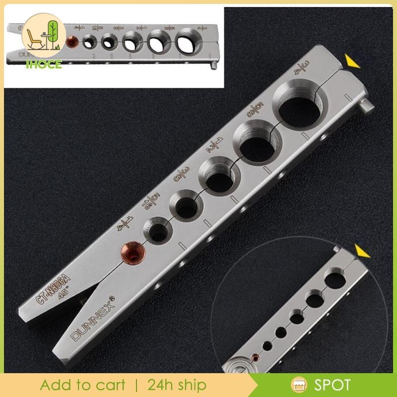[Ihoce] Eccentric Cone Flaring Inch Tool ขนาดท่อสําหรับ Flaring Tool เป็น 1/4,