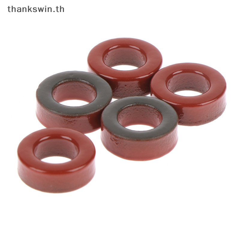 Thankswin 5 ชิ้น Carbonyl แกนเหล็ก T50-2 13*7*5 มม. 4.9nH/N2 Ferrite Toroid th