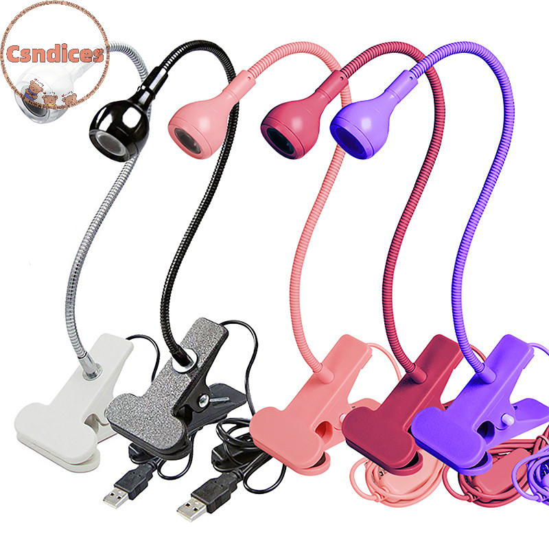 Csndices โคมไฟเล็บ Led ยืดหยุ่น Gooseneck โคมไฟ Quicky แห้งเล็บเครื่องเป่าเจล Polish Curing Light สําหรับเล็บเจลคลิปโคมไฟ TH