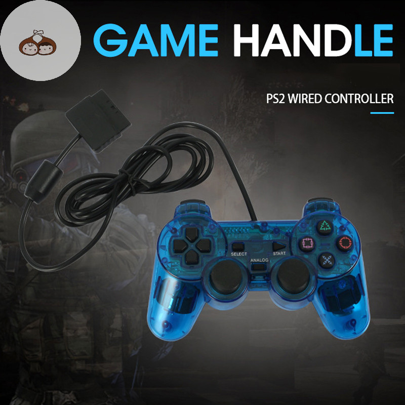 Bef 1pcs ใหม่ล่าสุดการเชื่อมต่อแบบมีสาย Gamepad สําหรับ Sony PS2 Controller สําหรับ Sony PS2/PSX Joy สําหรับ Sony PSone Joypad แบบมีสาย Controller TH