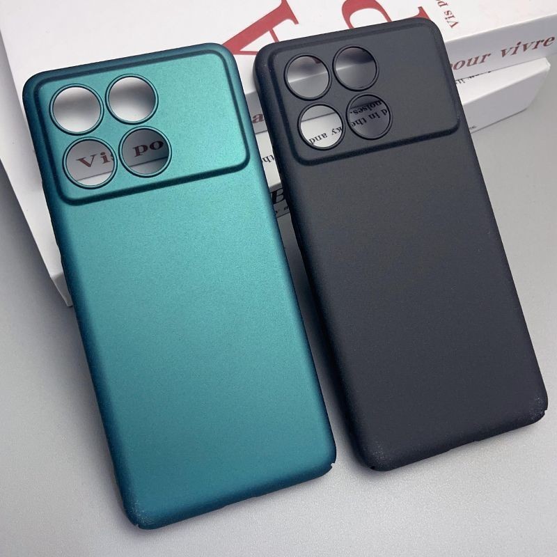 เคสโทรศัพท์พีซีแบบแข็งบางเฉียบสําหรับ Xiaomi Redmi K70E K70 Pro Poco X6 F6 Pro